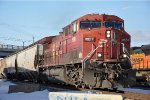 Grain train cruises east down the connector